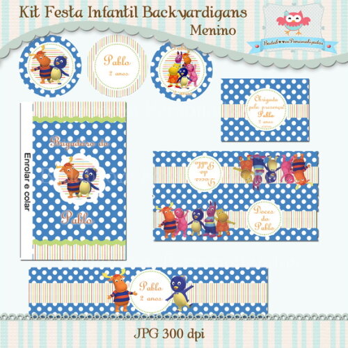 Kit Festa Infantil Backyardigans - C.746