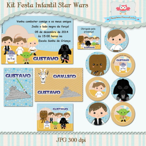 Kit Festa Infantil Star Wars - C.686