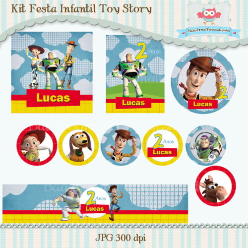 Kit Festa Infantil Toy Story - C.704