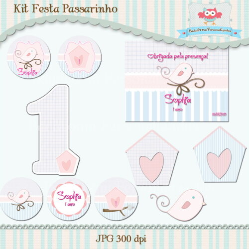 Kit Festa Passarinho - C.627