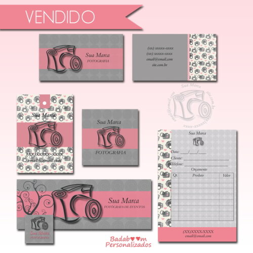 Kit Identidade Visual Fotografia