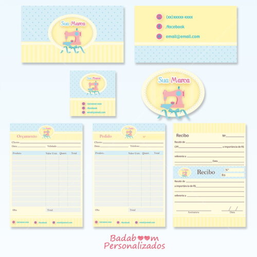 Kit Identidade Visual Costura