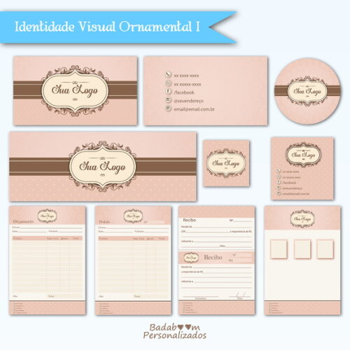Kit Identidade Visual Ornamental