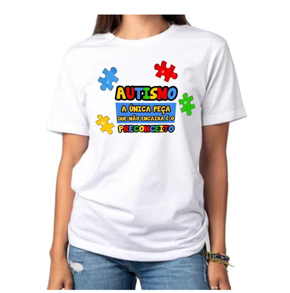 Blusa Feminina Autista