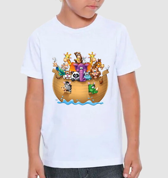 Blusa Infantil para Criança Arca de Noe