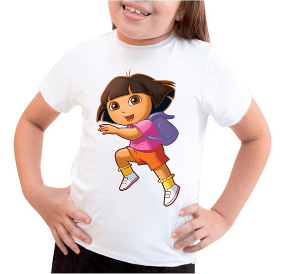 Blusa Infantil para Menina Dora Aventureira