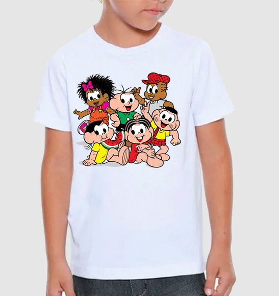 Blusa Infantil Turma da Monica