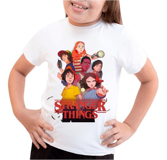 Blusa para Meninas Stranger Things
