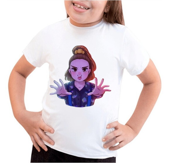 Blusa Personalizada para Meninas Stranger Things