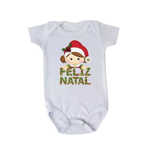 Body para Bebês Feliz Natal