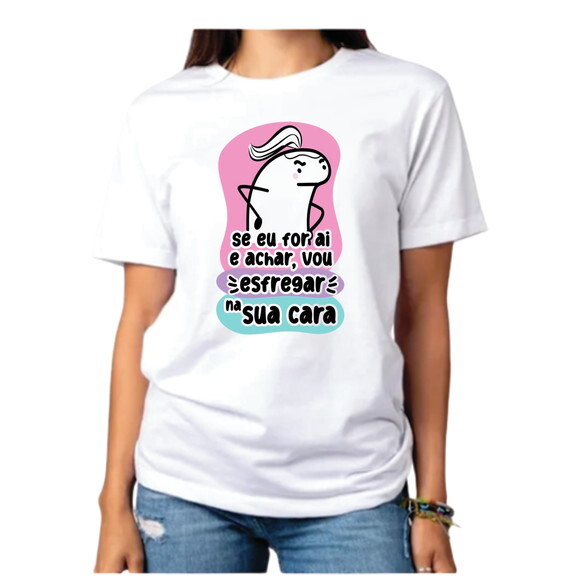 Camiseta Dia das Mães Flork Desenho Frases Divertidas