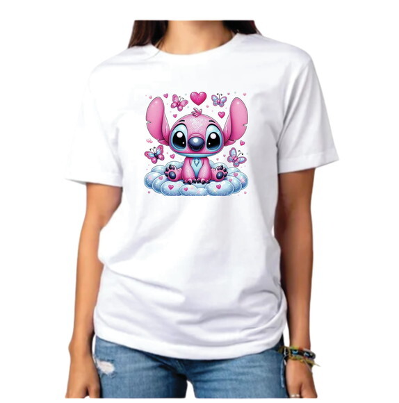 Camiseta Feminina Stitch