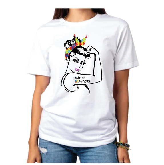 Camiseta Mãe de Autista