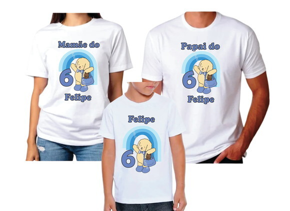 Camiseta Personalizadas Bobbie Goods para Aniversário Menino