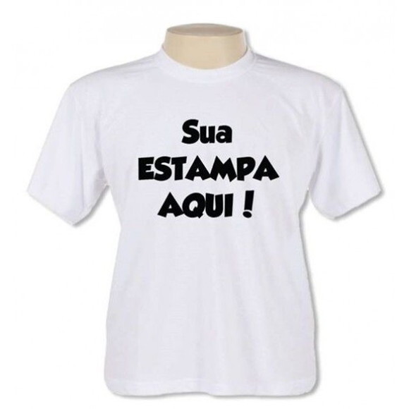 20 Camiseta Personalizada Branca Basica