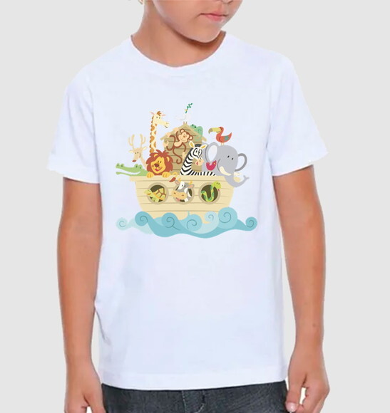 Arca de Noe Camiseta para Aniversario Promoção