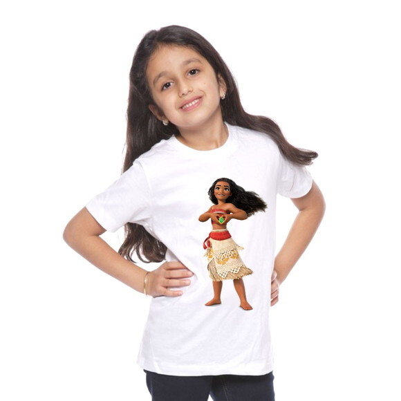 blusa infantil para aniversario de criança tema moana