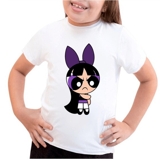Blusa Infantil para Meninas Meninas Super Poderosa