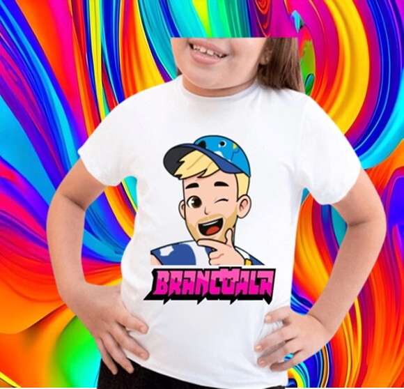 Blusa Infantil para Meninas Brancoala