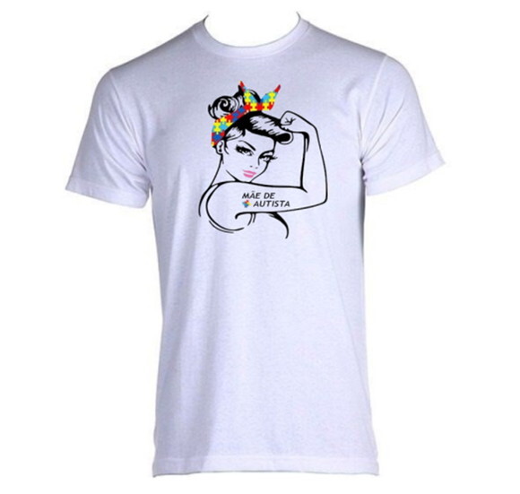 Blusa Personalizada Mãe De Autista