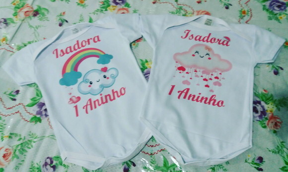 Body personalizado chuva de amor