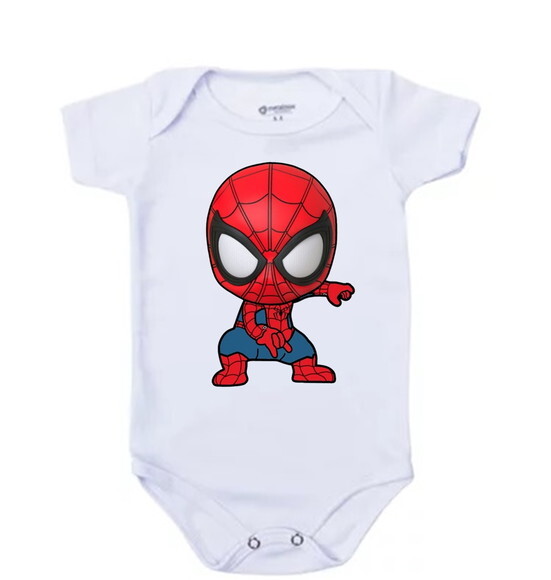 Body Personalizado Homem Aranha