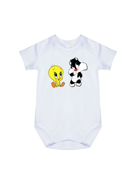 BODY PERSONALIZADO PIUPIU E FRAJOLA