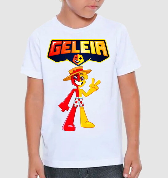 Camisa Camiseta Infantil Geleia
