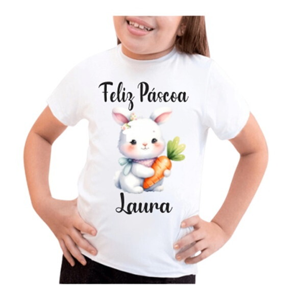 Camisa Feliz Pascoa