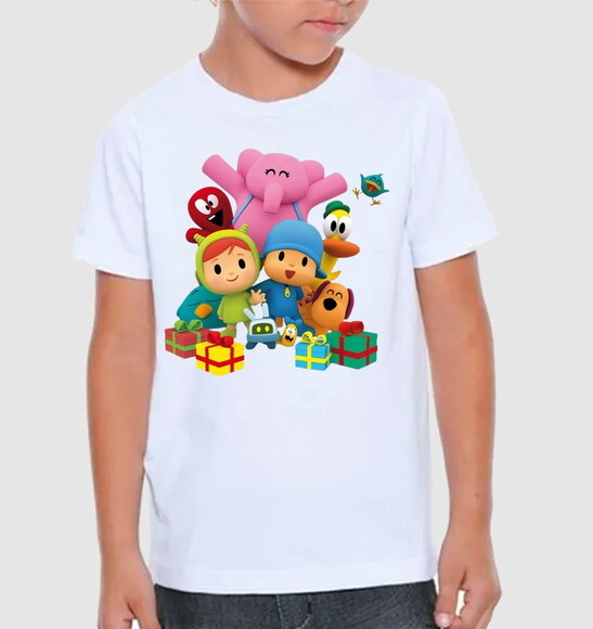 Camisa Infantil Aniversario Pocoyo