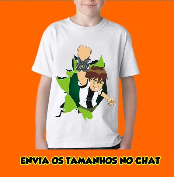 Camisa Infantil Ben10 Promoção
