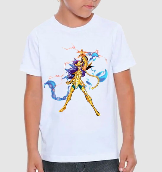 Camisa Infantil Cavaleiro do Zodiacos
