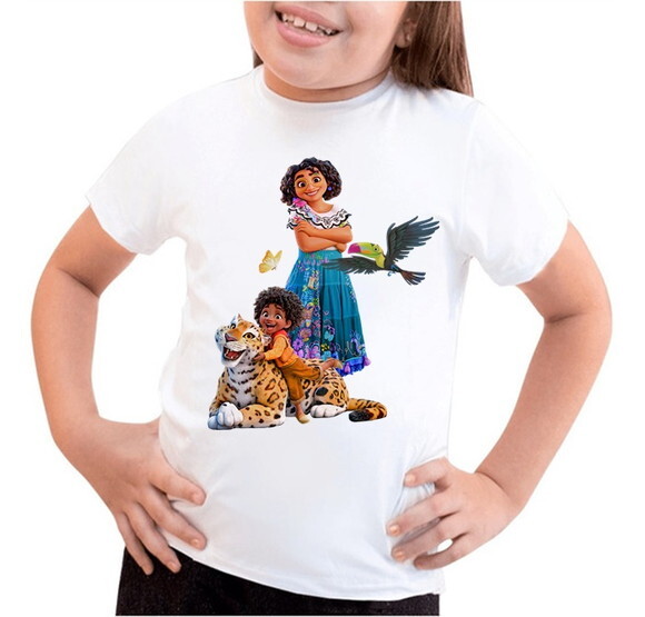 Camisa Infantil Mirabel Encanto e Familia