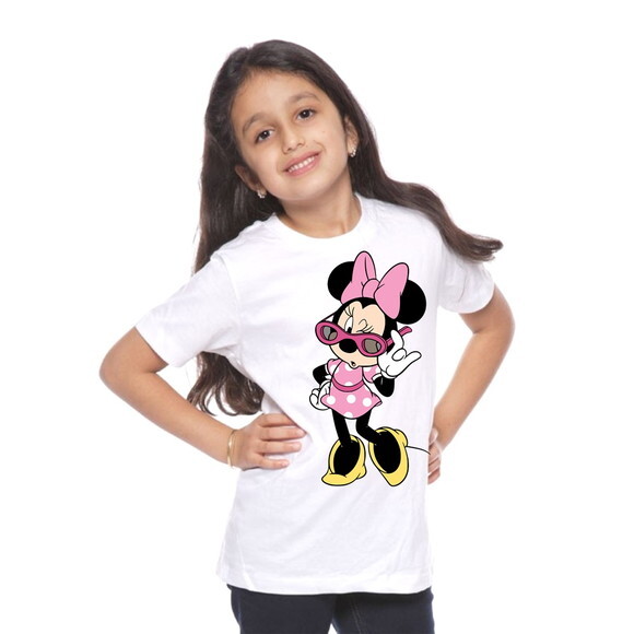 Camisa Infantil Minnie
