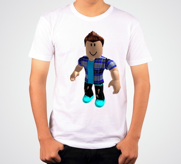 Camisa Infantil Personalizada Roblox