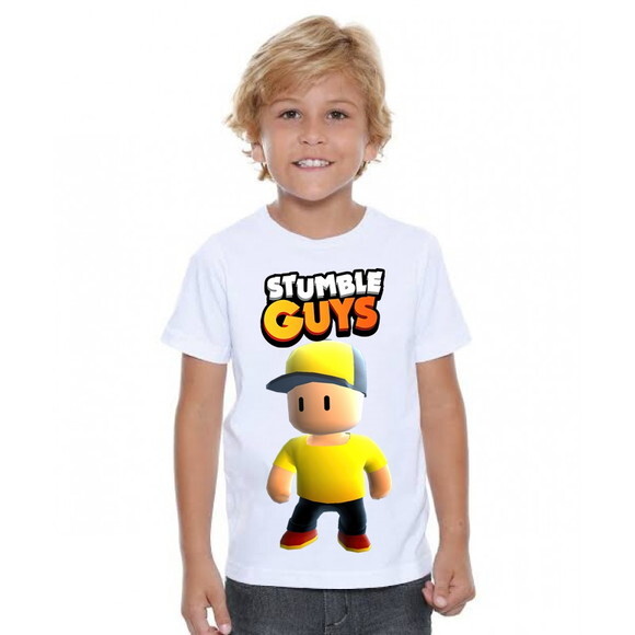 Camisa Infantil Stumble Guys
