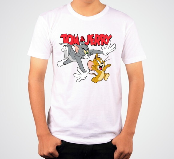 Camisa Infantil Tom E Jerry