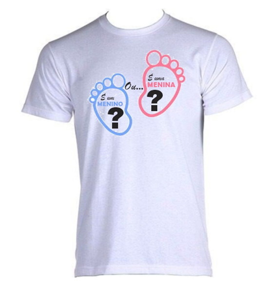 Camisa Para Chá Revelação