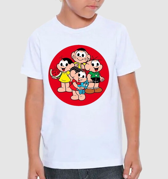 Camisa para Meninos Turma da Monica