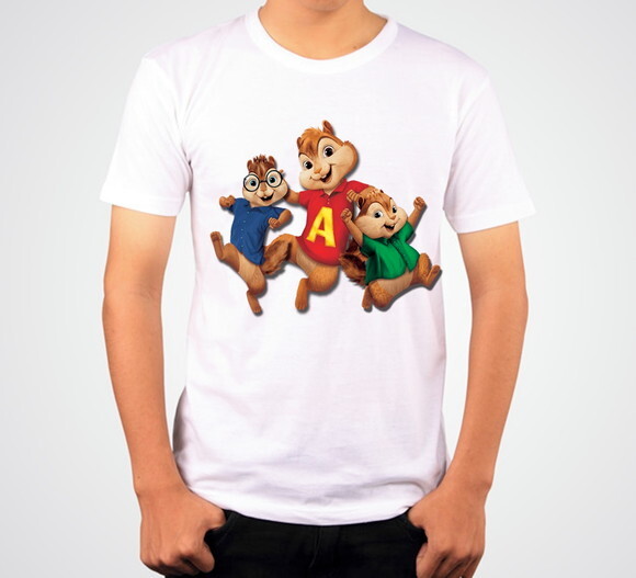 CAMISA PERSONALIZADA ALVIN E OS ESQUILOS