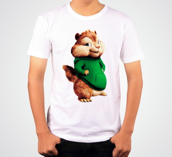 CAMISA PERSONALIZADA ALVIN E OS ESQUILOS