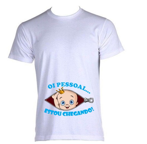 Camisa Personalizada Chá De Bebê