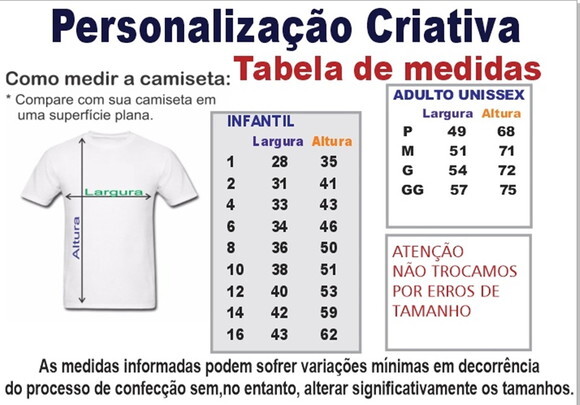 Camisa Personalizada Infantil