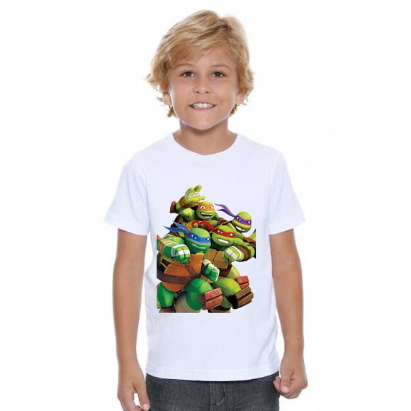 Camisa Personalizada Tartaruga Ninja Promoção