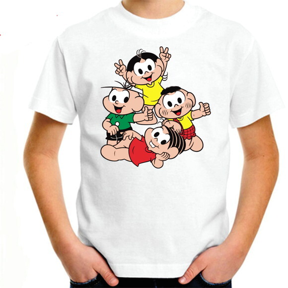 Camisa Personalizada Turma da Monica