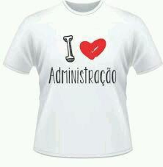 Camiseta administração