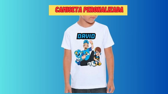 Camiseta Brancoala Infantil Colocamos Nome