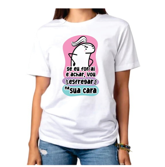 Camiseta Dia das Mães Flork Desenho Frases Divertidas Mãe