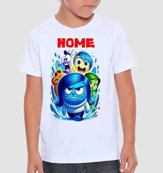 Camiseta Divertidamente Infantil Unissex