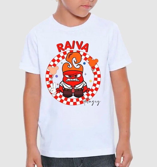 Camiseta Divertidamente Raiva